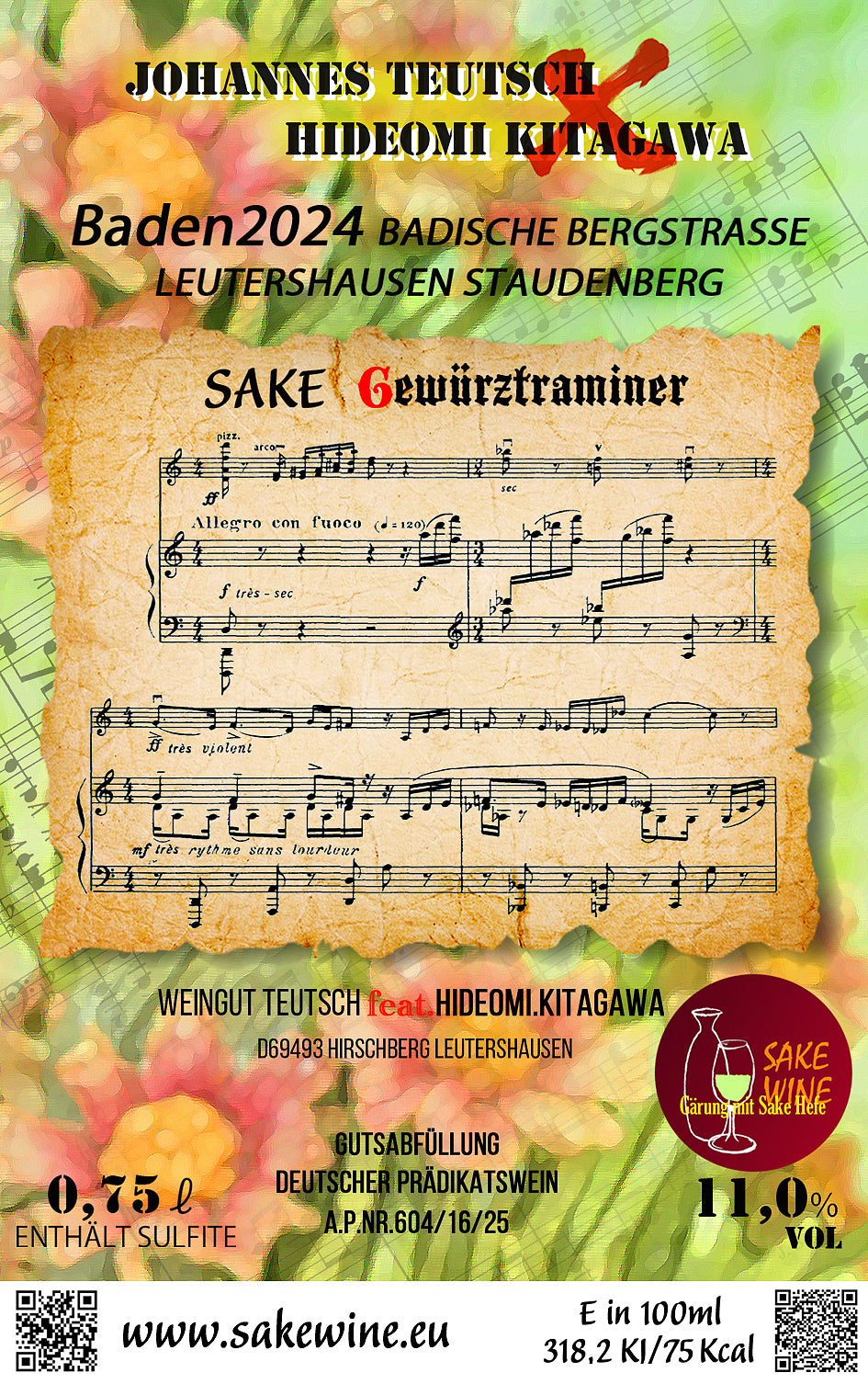 SAKEWINE Gewürztraminer  2024