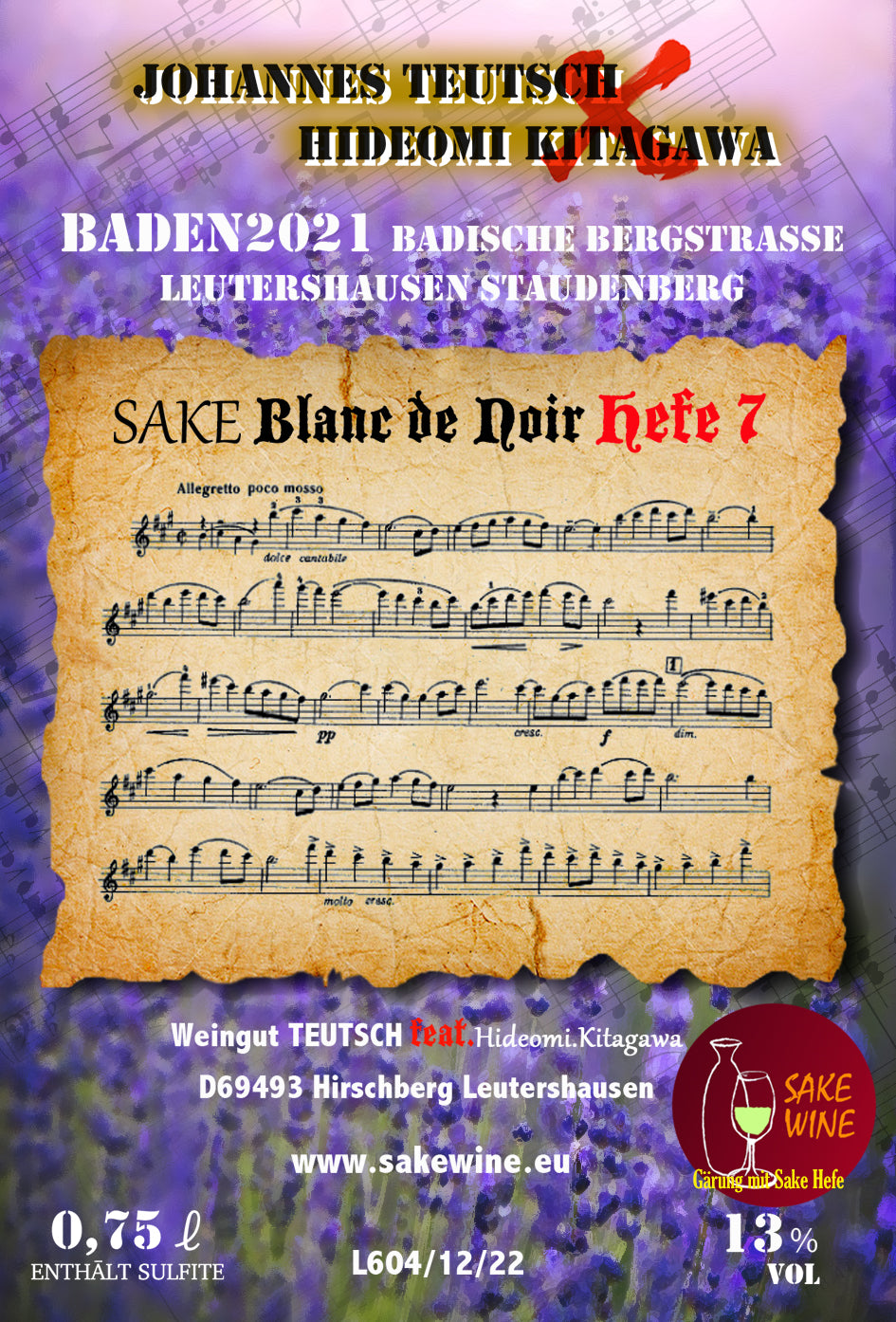 SAKEWINE Blanc de Noir Trocken 2021
